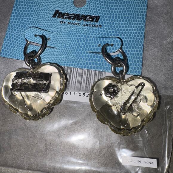 Heaven Marc Jacobs bubble Balloon Razor Earrings RARE NWT Sealed Collab Deftone - Picture 6 of 10